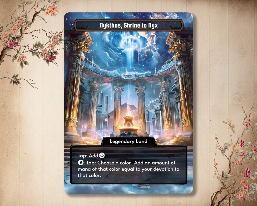 ニクスの祭殿、ニクソス/Nykthos, Shrine to Nyx Nykthos, Shrine to Nyx · Theros (THS) #223 · Scryfall Magic