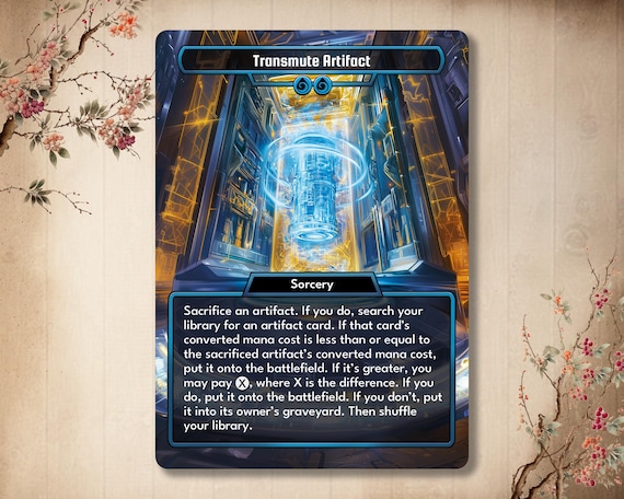 Transmute Artifact - Custom Card Proxy / Classic Vintage Artifact