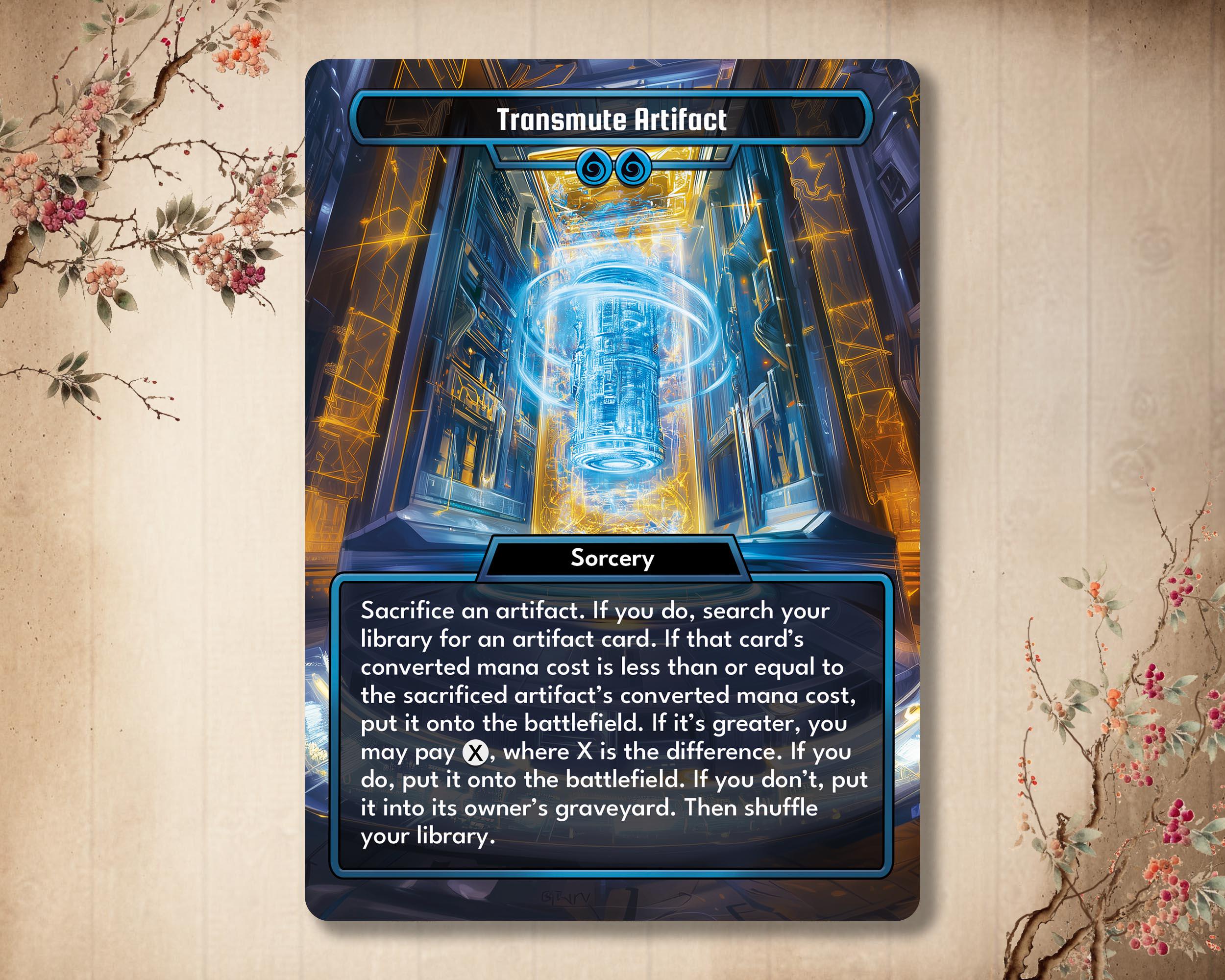 Mtg Transmute Artifact - Etsy