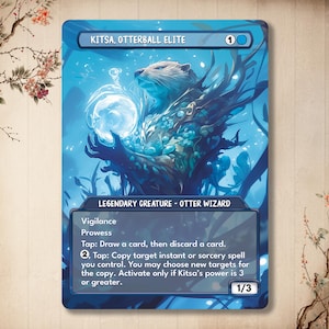 Kitsa, Otterball Elite - Personalisierter Karten-Proxy mit voller Alter Kunst