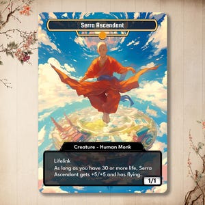 Serra Ascendant - Custom Card High Quality [ Alter art / Full Art ]