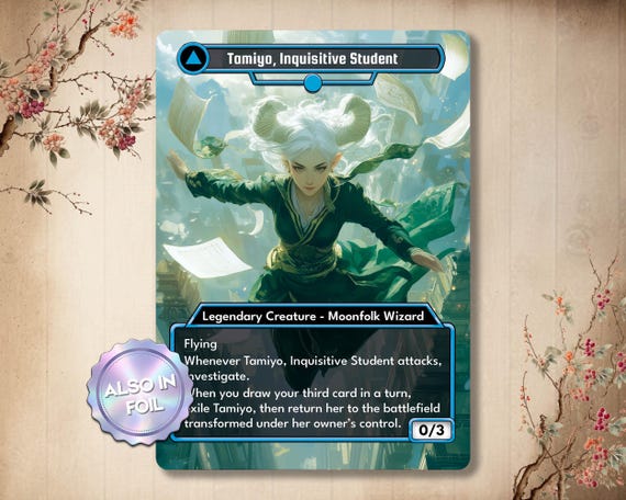 MTG Tamiyo, Inquisitive Student 4枚セット マジック：ザ