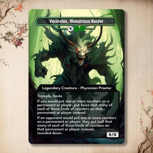 Vorinclex, Monstrous Raider - Benutzerdefinierte Karte, Full Art Alternative Alter Art