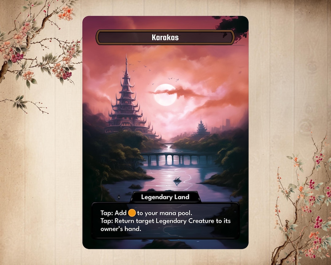 Land Card Examples Karakas Proxy – Full Art Custom Land Card - Etsy