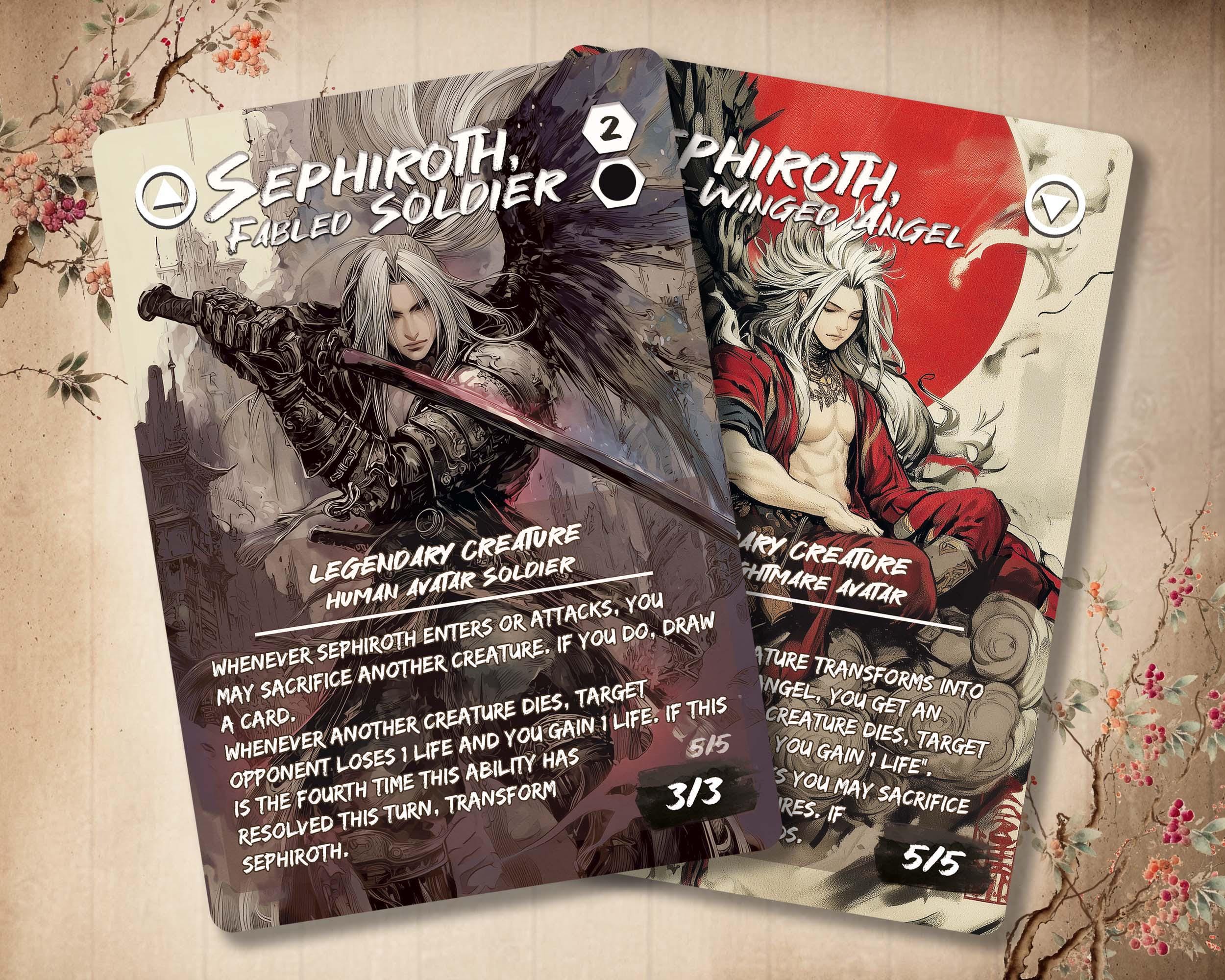 Fantasy Heroes Set - Custom Card Japanese Proxy Style | Full Art Alter ...