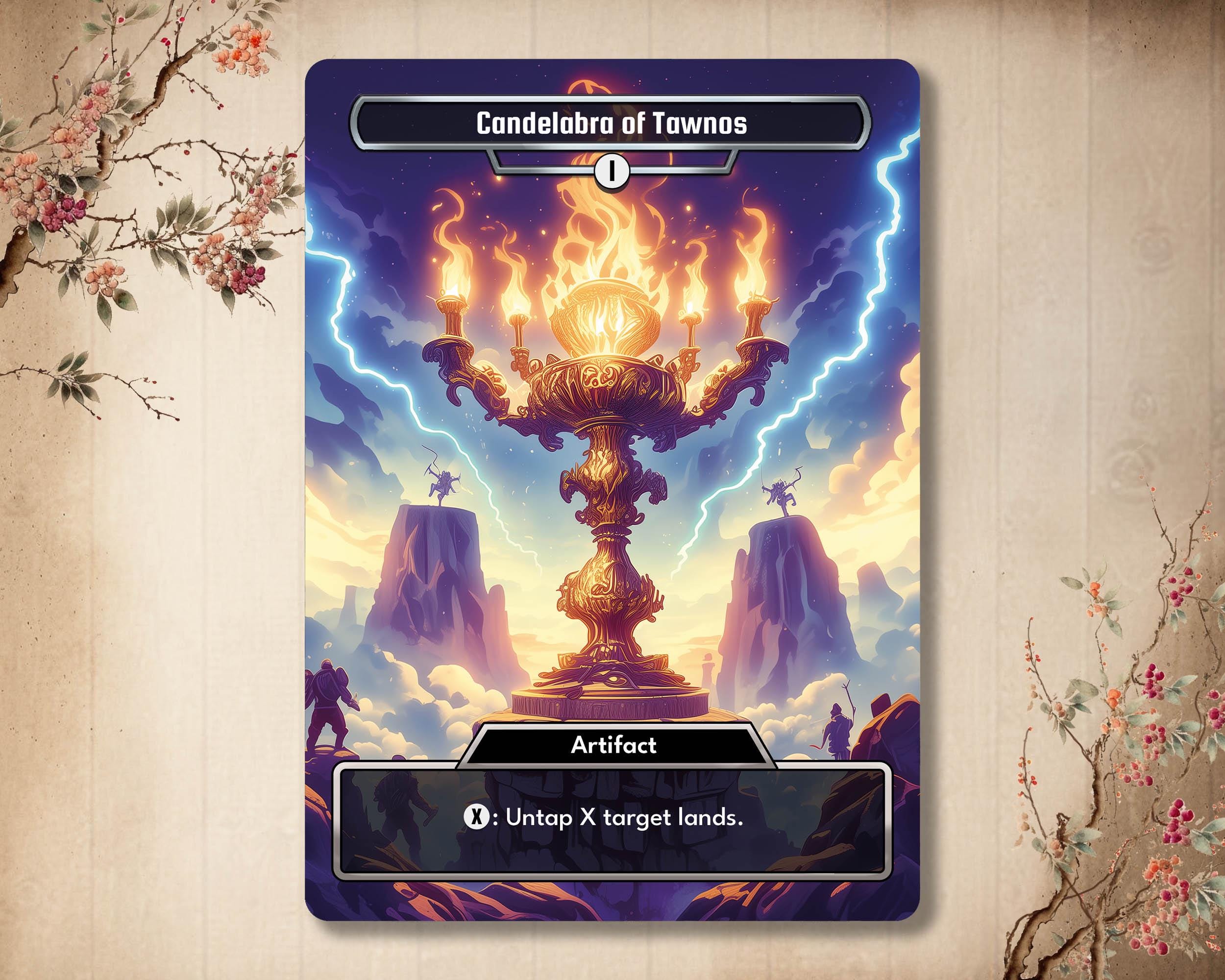 Magic The Gathering Antiquities Candelabra of Tawnos MTG
