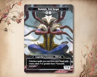 Zhulodok, Void Gorger - Proxy Custom Card , *eldrazi* High Quality
