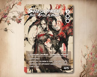 Sheoldred the apocalypse - Custom Proxy Card *Japanese* Art , Full Art Alternative Alter art