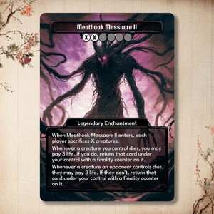 Meathook Massacre II - aangepaste kaart * Legacy * hoge kwaliteit [Alter art / Full Art]