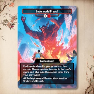 Underworld Breach - Carte personnalisée de haute qualité avec retouche artistique