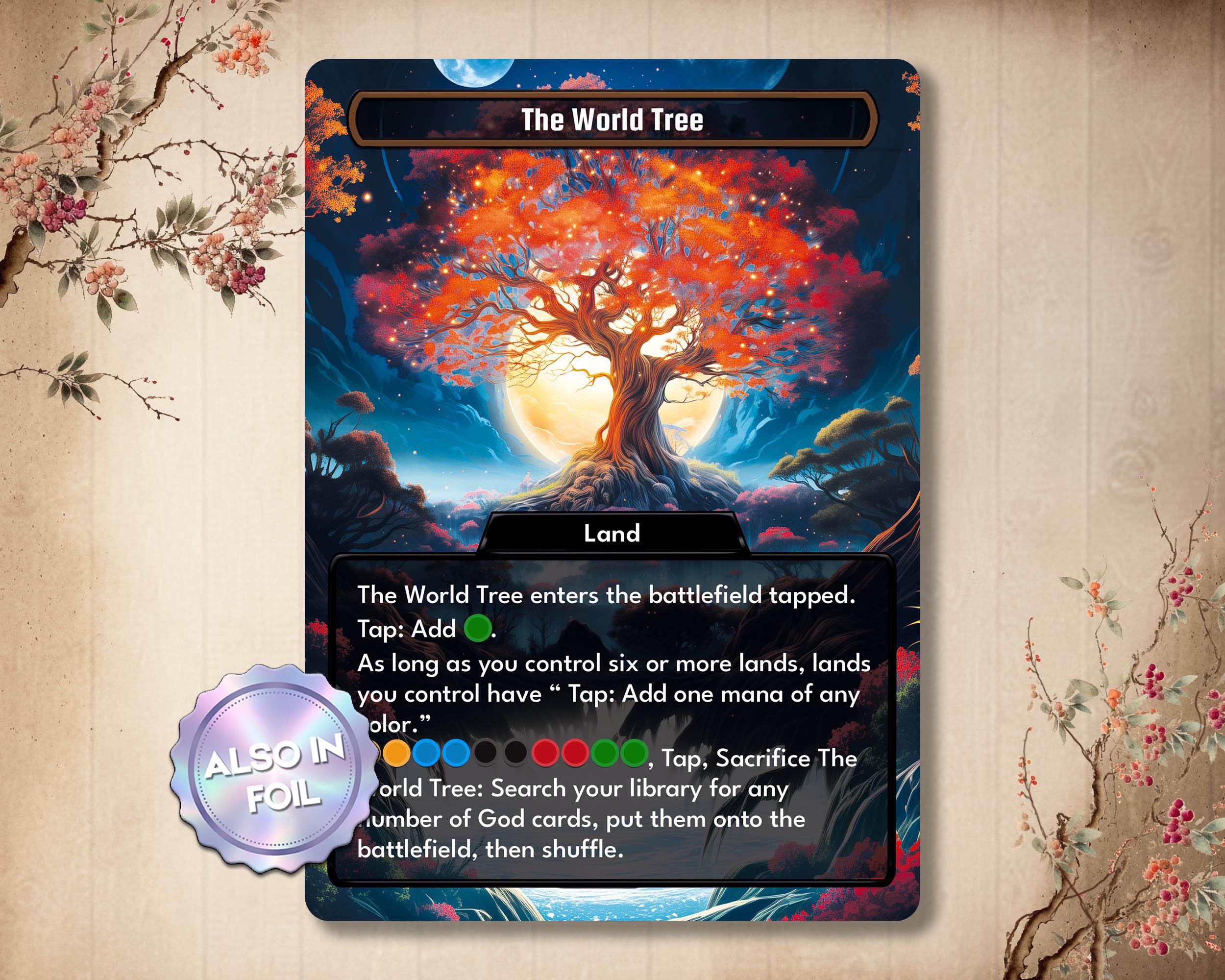 Mtg Tree Deck Box - Etsy Mtg Tree Deck Box - Etsy