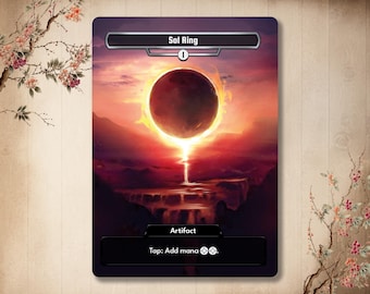 Sol Ring - Custom Card | Mana Rocks Artifact with alternate art