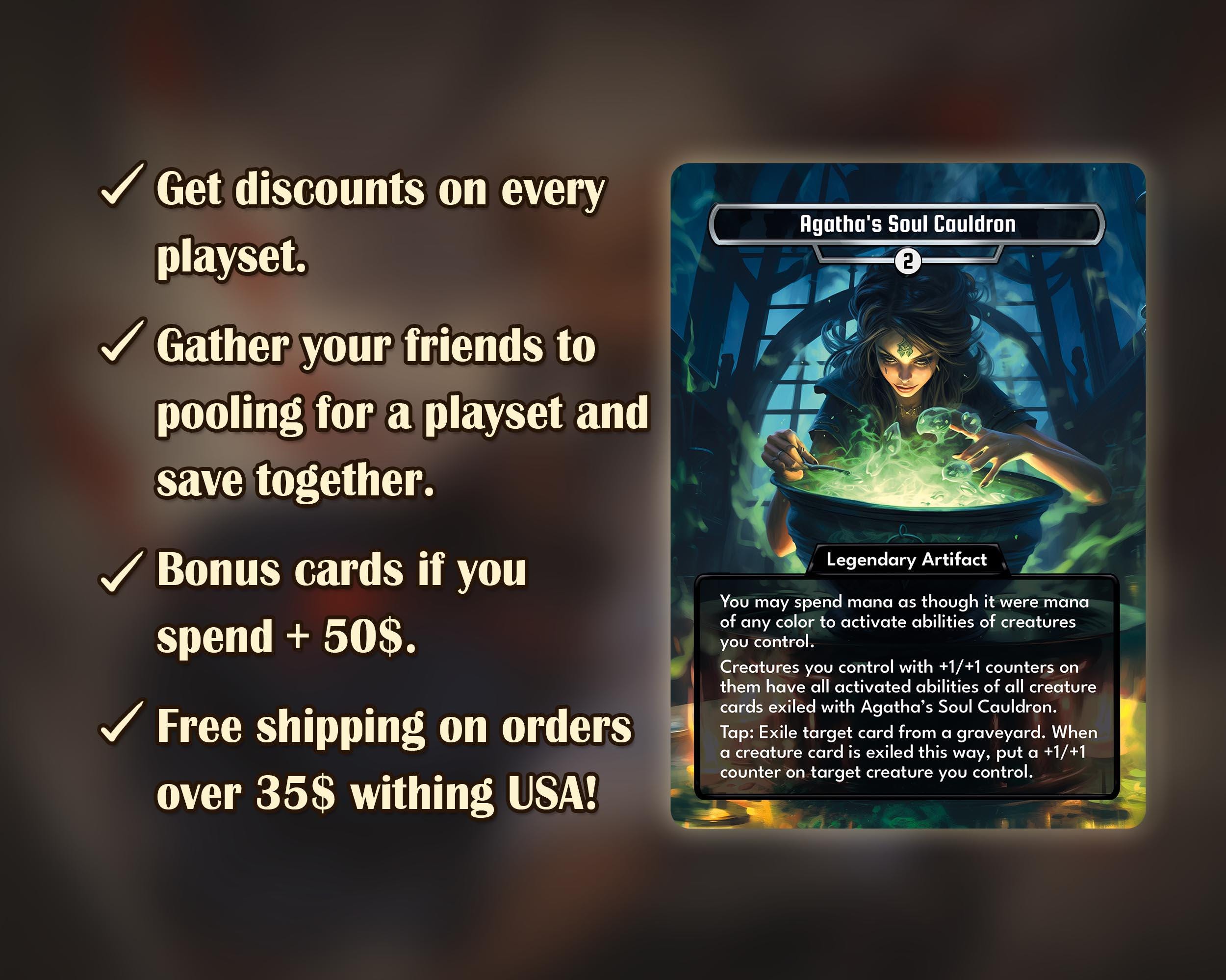 Agatha's Soul Cauldron 2枚セット MTG アガサの魂の大釜 2枚 foil アガサの魂の大釜 Agatha's Soul