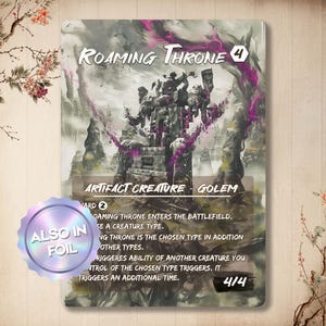 Roaming Throne / Proxy de carte personnalisé / Alter art japonais alternatif
