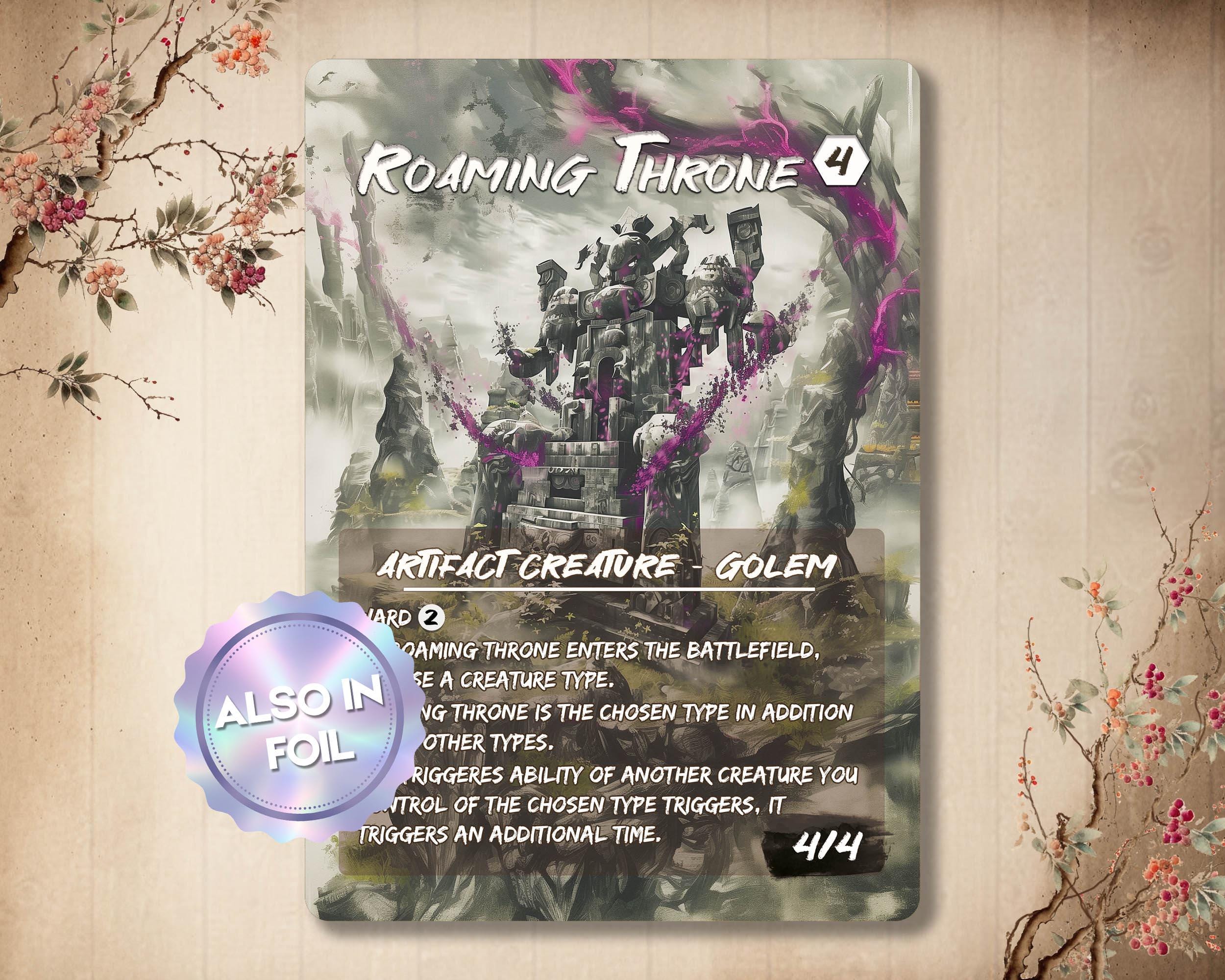 Roaming Throne - Custom Card *japanese* Art , Full Art Alternative