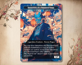Sakashima of a Thousand Faces - Custom Card High Quality Card with alternate art