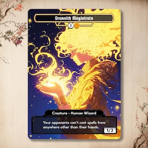 Drannith Magistrat #2 - carte personnalisée, art anime manga, haute qualité [ Alter art / Full Art ]