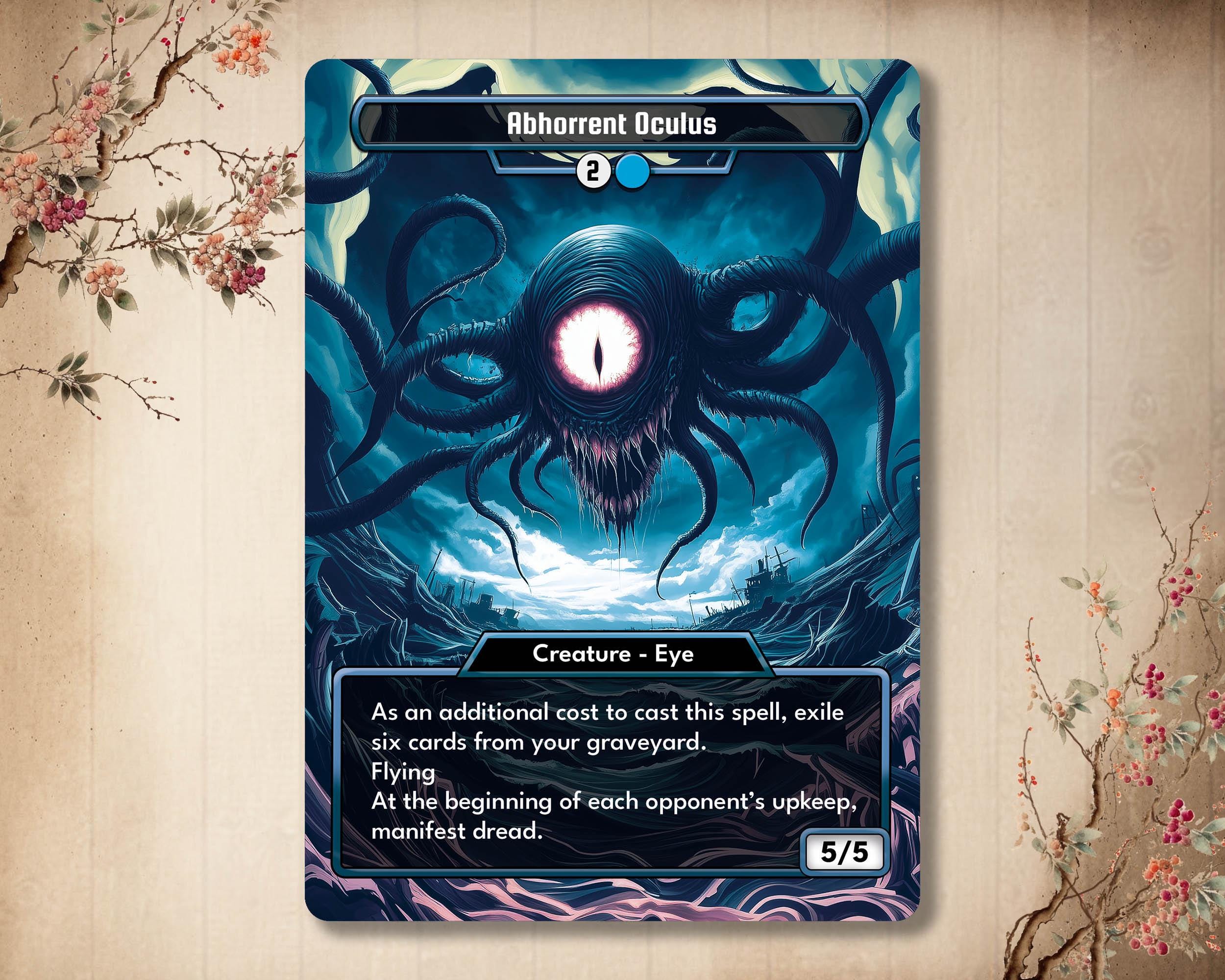 oculus mtg card price Abhorrent Eye of Cthulhu Terraria Crossover The fonts open sourced and or properly commercially licensed Abhorrent Oculus - Game Day