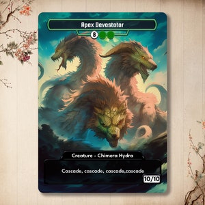 Apex Devastator #2 - Carte personnalisée, carte de haute qualité avec illustration complète alternative