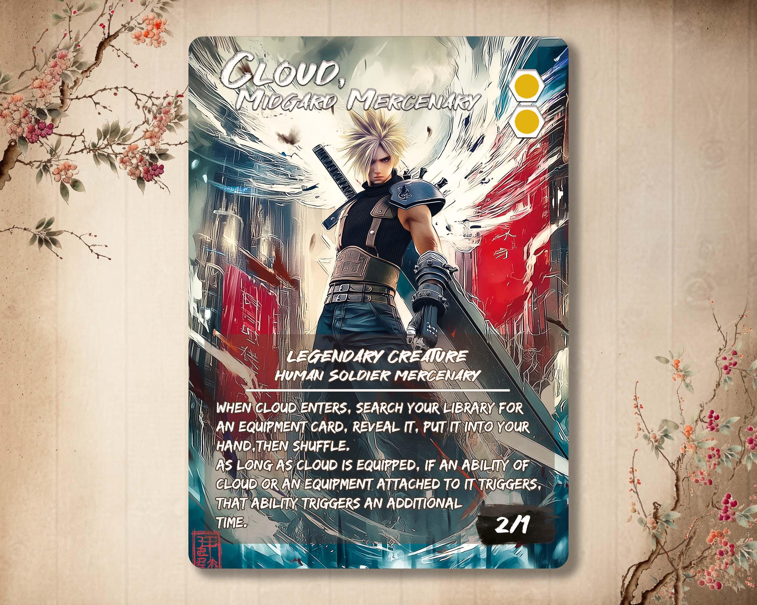 Fantasy Heroes Set - Custom Card Japanese Proxy Style | Full Art Alter ...