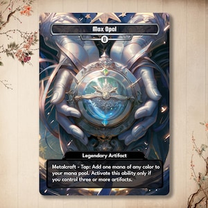 Mox Opal - Carte personnalisée, carte Premium [ Art retouché / Illustration complète ]