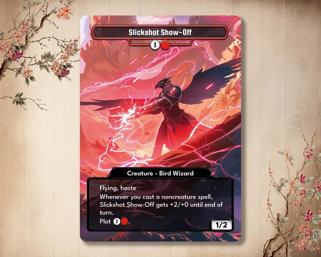 Slickshot Show-off - Custom Card Alter Full Art - Etsy