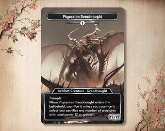 Phyrexian Dreadnought | Proxy Card — Choose Your Art! - Etsy