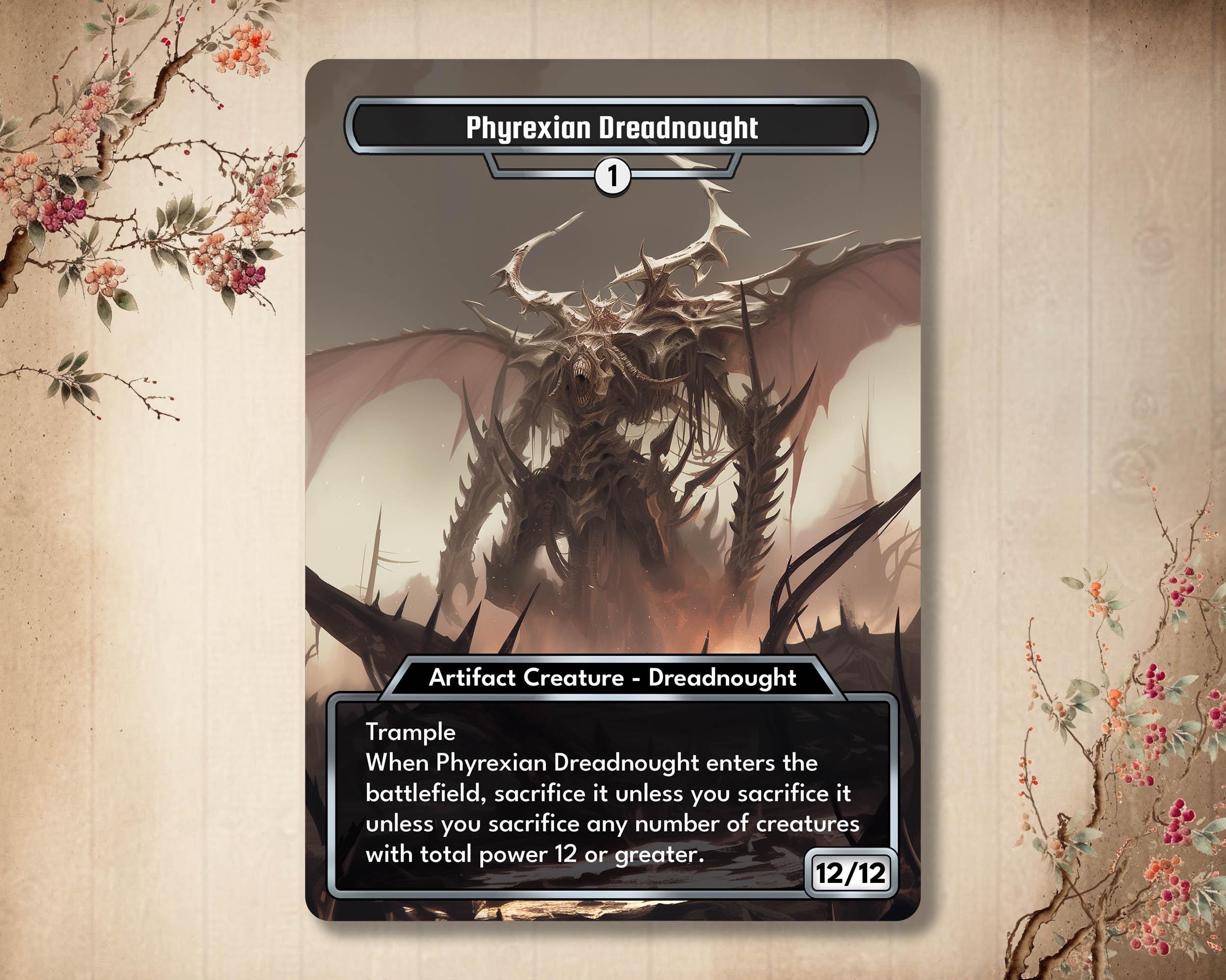 Mtg Proxy Phyrexian Dreadnought - Etsy