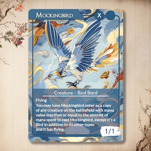 Mockingbird - Personalisierter Karten-Proxy mit voller Alter Kunst