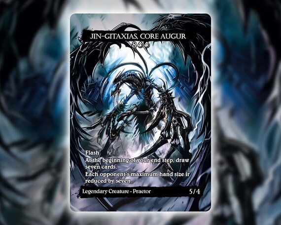 Jin-gitaxias Core Augur / Custom Card Proxy / Dark Alter Art - Etsy