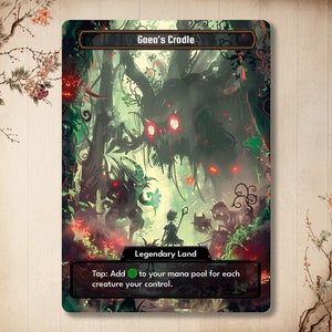 Berço de Gaia #2 - Carta personalizada com arte completa alternativa