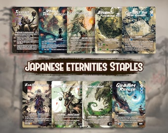 Eternities Collection – 9 Custom Proxy Cards | Full Art Set