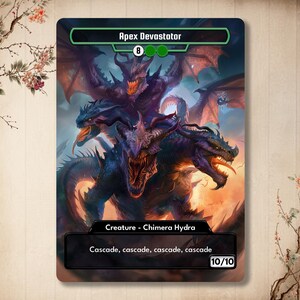 Apex Devastator #1 - Carta personalizzata Carta di alta qualità con grafica alternativa