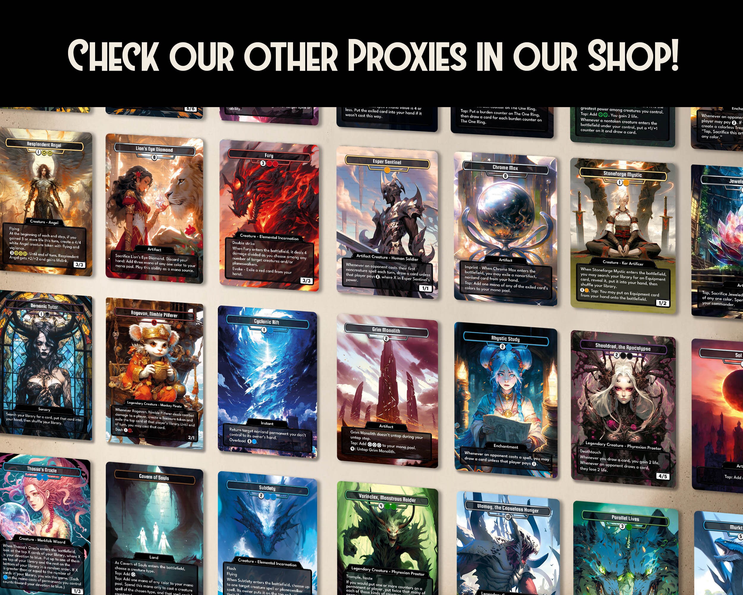 Mox Emerald - Custom Card Power Nine | Altered Japanese Full Art