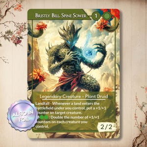 剛毛のビル、背骨を蒔く者 - カスタムカードプロキシ | Japanese Alter Art