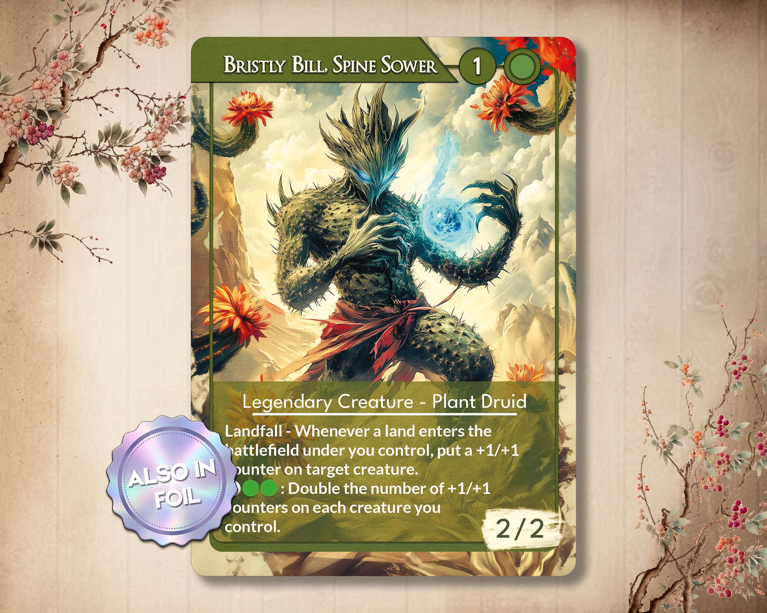 Bristly Bill, Spine Sower - Custom Card Proxy | Japanese Alter Art