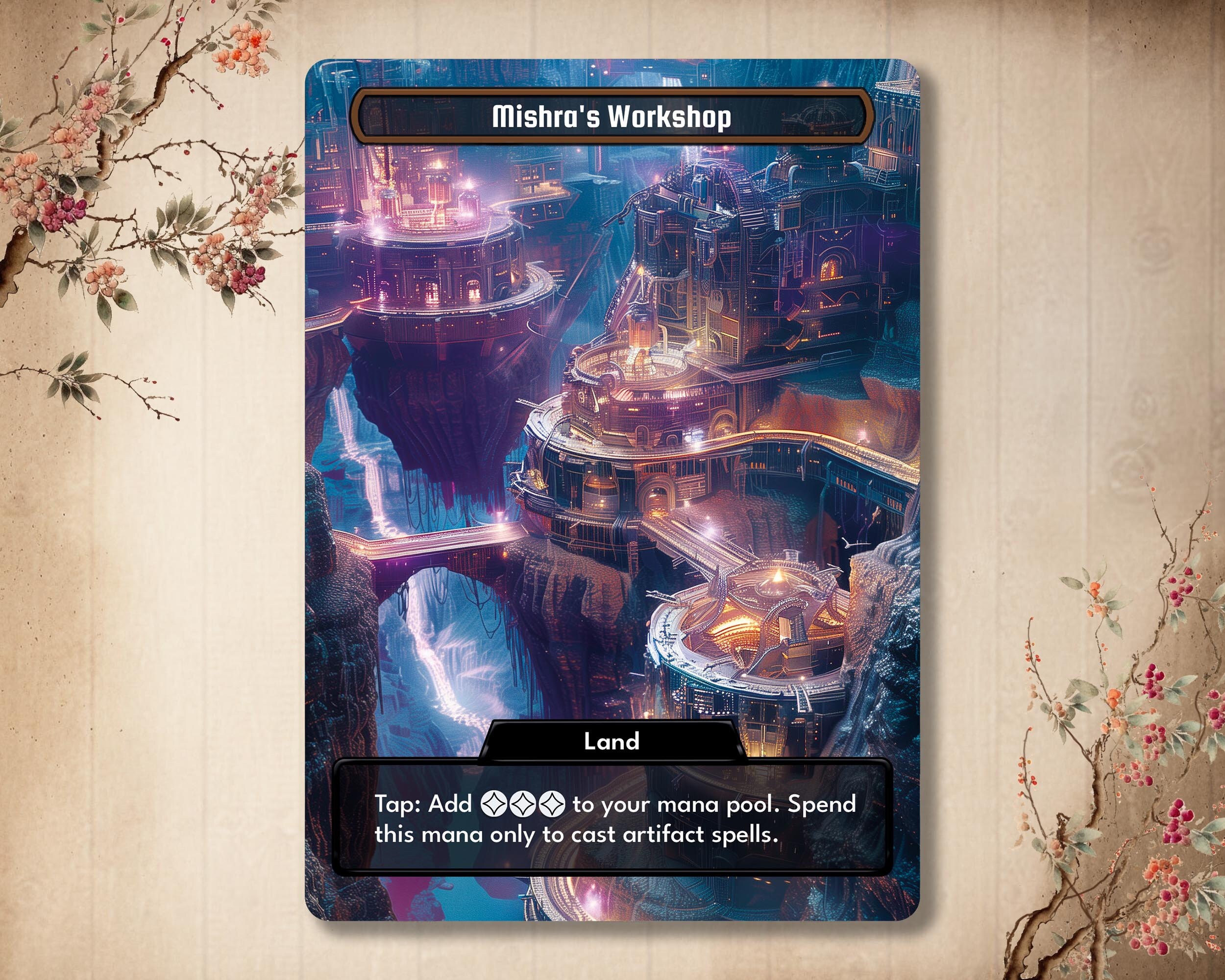 Mishra's Workshop - Custom Card With Alternate Full Art - Etsy