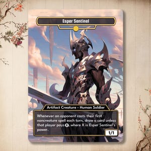 Esper Sentinel - Custom Card High Quality [ Alter art / Full Art ]