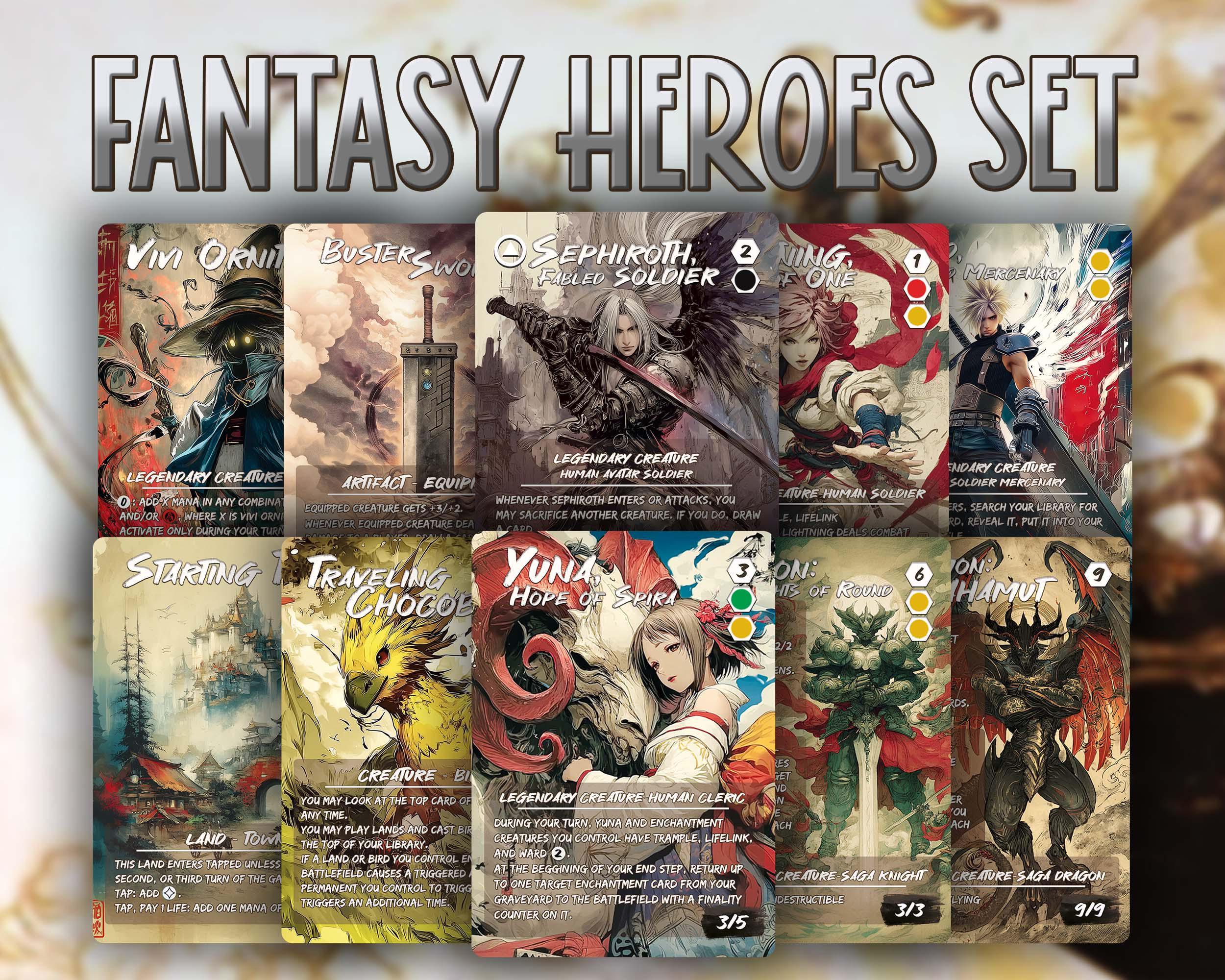 post card binder Magic: the Gathering - Final Fantasy 9-Pocket PRO-Binder main image 1