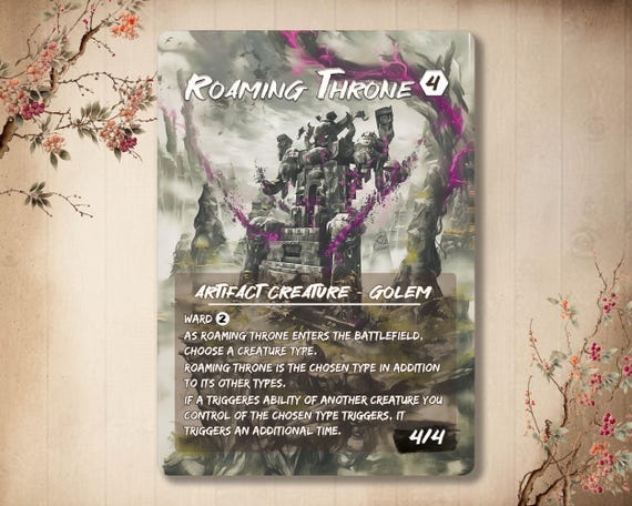 Roaming Throne / Custom Card Proxy / Japanese Alternative Alter