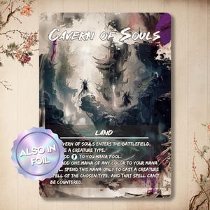 Cavern of Souls Proxy-kort – Japanskt Full Art Land