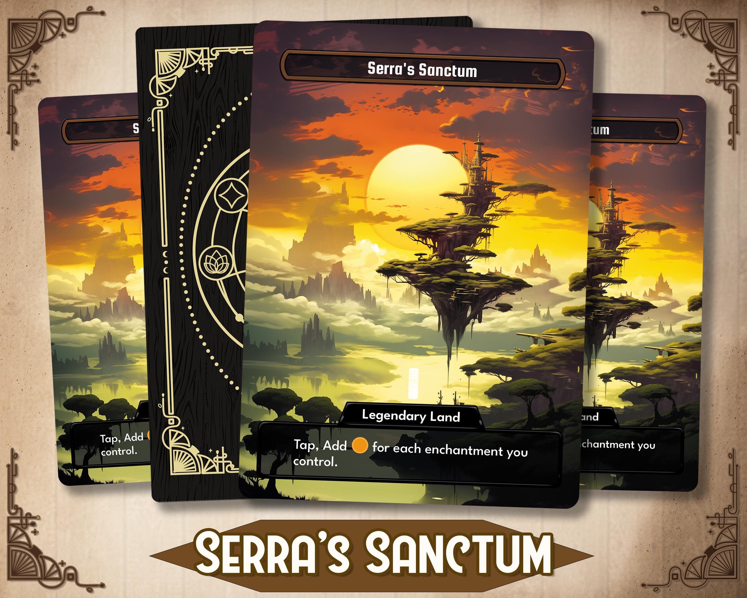 MTG セラの聖域 Serra´s Sanctum USG ③-