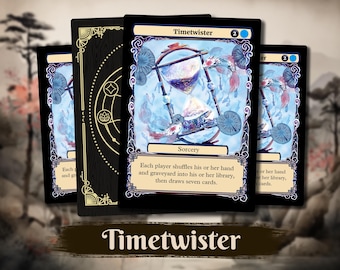 Timetwister - Custom Card Prxoy *Japanese* [ Power Nine / Full Art ]