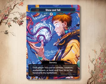 Zeige und sage Proxy – Kundenspezifische Karte / Anime Full Art Alter