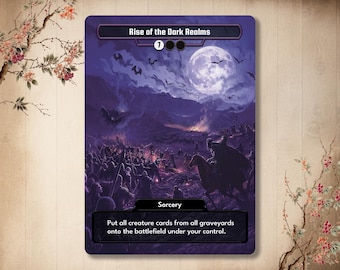 mtg cards like rise of the dark realms Proxy R Us Foundations (FDN) #323 Illustrated by Jorge Jacinto Magic Favorite Magic: The Gathering card