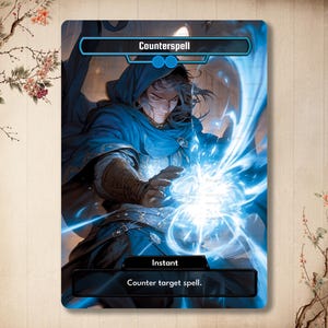 Counterspell - Custom Card *Anime* High Quality [ Alter art / Full Art ]