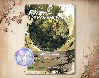 Evendo Waking Haven - Custom Card Japanese Full Art | Alter Land Planet Eternities