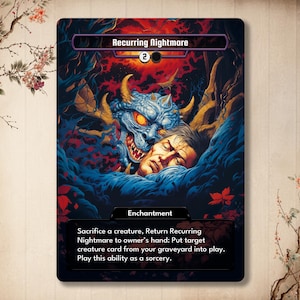 Terugkerende nachtmerrie: aangepaste kaart *verouderd* hoge kwaliteit [alter art/full art]