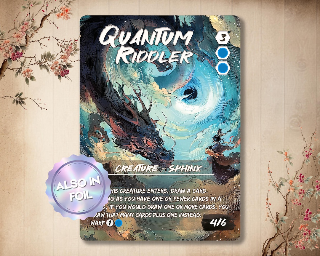 Qua Tam Riddler Quantum Riddler Proxy – Japanese Full Art Custom Card - Etsy