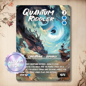 Quantum Ruddler Proxy – Japanische Full Art Custom Karte